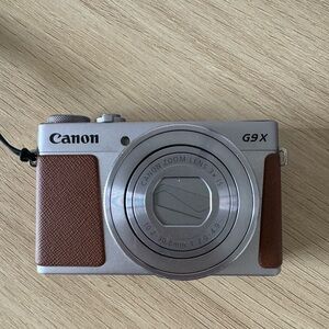 Canon PowerShot G9 X Mark II Digital Camera 1” Sensor 3” LCD Wi-Fi Silver Brown